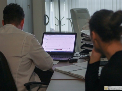 Обследование игроков БК «Казаночка» / Фото: Ирина Охотникова