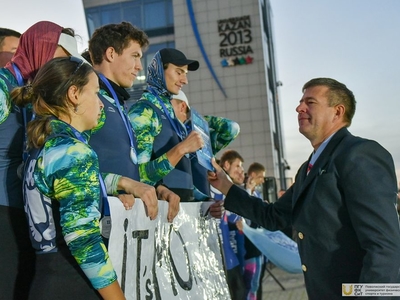 Награждение Студенческой гребной лиги / Фото: Павел Железняк