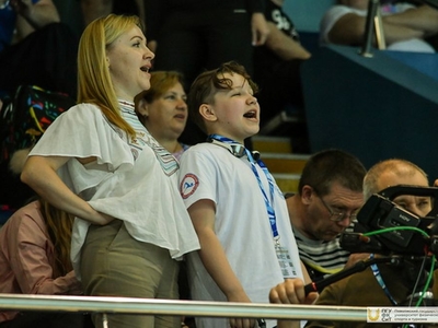 Открытие Кубка ректора по плаванию, памяти Дмитрия Усова / Фото: Павел Железняк