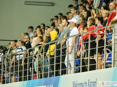 Открытие Кубка ректора по плаванию, памяти Дмитрия Усова / Фото: Павел Железняк