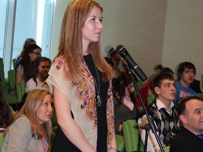 Видеомост между студентами Поволжской академии и студентами и преподавателями Университета Джорджии (США)