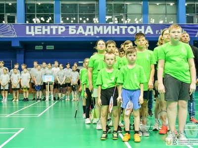 Открытие Кубка мэра Казани по бадминтону / Фото: Павел Железняк