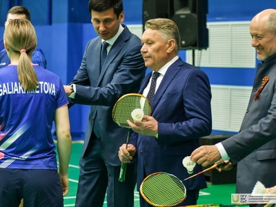 Открытие Кубка мэра Казани по бадминтону / Фото: Павел Железняк