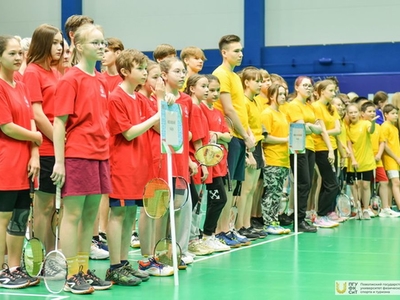 Открытие Кубка мэра Казани по бадминтону / Фото: Павел Железняк