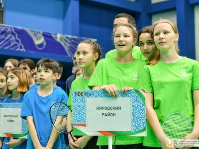 Открытие Кубка мэра Казани по бадминтону / Фото: Павел Железняк