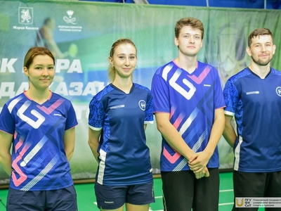 Открытие Кубка мэра Казани по бадминтону / Фото: Павел Железняк