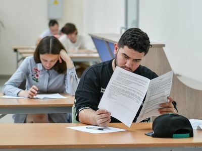 Вступительные испытания. Русский язык / Фото: Павел Железняк