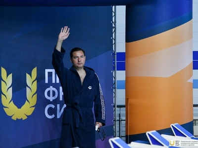 Открытие Всероссийских соревнований по плаванию на Кубок ректора Поволжского университета / Фото: Павел Железняк