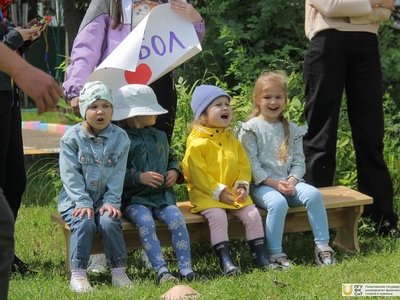 Всемирному дню детского футбола посвящается... / Фото: Вера Белянцева