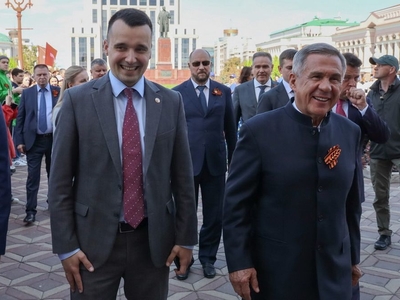 Торжественная встреча ветеранов Великой Отечественной войны и ветеранов боевых действий / Фото: Егор Данилов