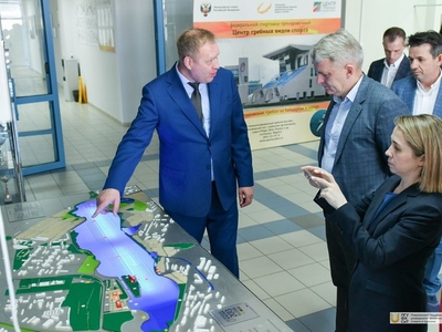 Экскурсия по объектам университета участников международной научно-практической конференции / Фото: Павел Железняк