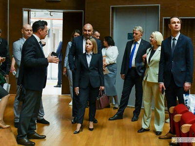 Экскурсия участников научно-практической конференции с участием представителей государств-участников СНГ, БРИКС / Фото: Павел Железняк