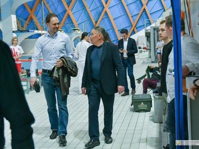Ректор Белорусского университета физической культуры Сергей Репкин в ДВВС / Фото: Павел Железняк