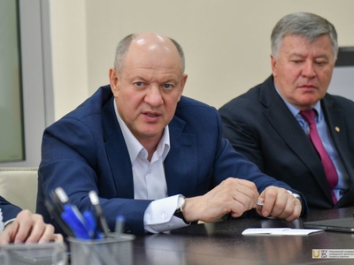 Совещание о начале подготовки тренеров по гольфу в Поволжском университете / Фото: Павел Железняк