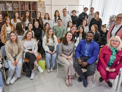 Мастер-класс от преподавателя и биолога Чарльза Эмене (Канада) / Фото: Павел Железняк