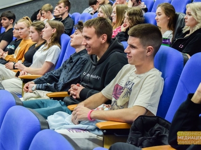 Встреча студентов с выпускниками Поволжского университета / Фото: Илина Салихова