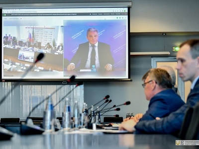 Круглый стол с Геннадием Онищенко на тему «Актуальные направления научных исследований в сфере физической культуры и спорта» / Фото: Павел Железняк