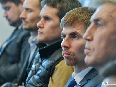 Круглый стол с Геннадием Онищенко на тему «Актуальные направления научных исследований в сфере физической культуры и спорта» / Фото: Павел Железняк
