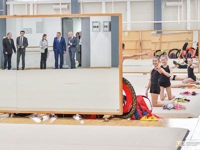 Геннадий Онищенко на объектах Поволжского университета / Фото: Павел Железняк