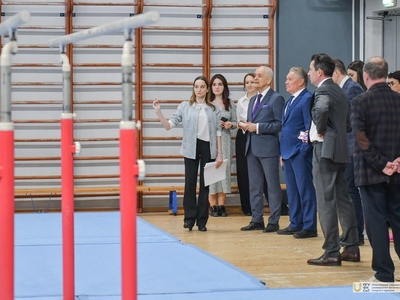 Геннадий Онищенко на объектах Поволжского университета / Фото: Павел Железняк