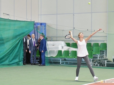 Геннадий Онищенко на объектах Поволжского университета / Фото: Павел Железняк