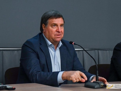 Встреча 4-кратного олимпийского чемпиона Владимира Сальникова со студентами и преподавателями \ Фото: Павел Железняк