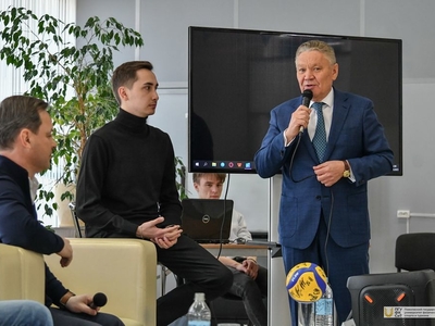 Лекторий серии ЗВЕЗДЫ СПОРТА / Фото: Павел Железняк