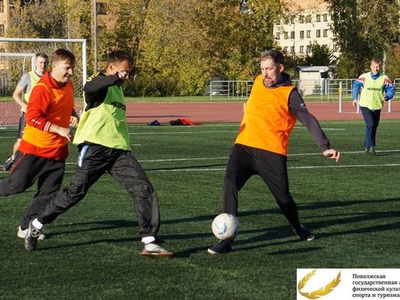 Соревнования по мини-футболу среди преподавателей и сотрудников / Фото: Евгения Осипова