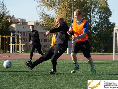 Соревнования по мини-футболу среди преподавателей и сотрудников / Фото: Евгения Осипова