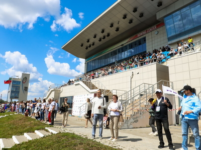 Заезд на лодках «Дракон» в рамках Кубка РТ по гребле на байдарках и каноэ