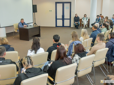 Встреча профессорско-преподавательского состава с ректором