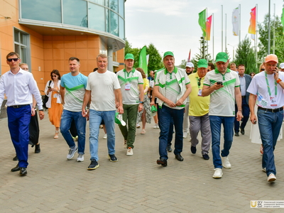 Герман Греф на объектах Поволжского университета