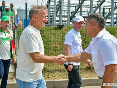 Герман Греф на объектах Поволжского университета