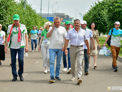 Герман Греф на объектах Поволжского университета