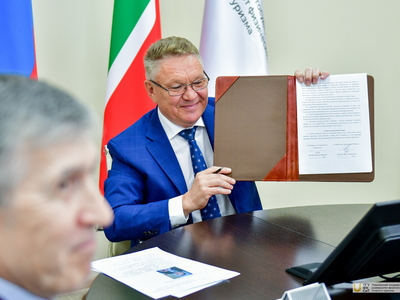 Подписание договора о сотрудничестве с Бухарским государственным университетом (Республика Узбекистан) / Фото: Павел Железняк