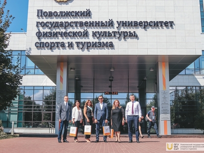 Визит делегации Азербайджанской академии физической культуры и спорта / Фото: Дарья Карпеева