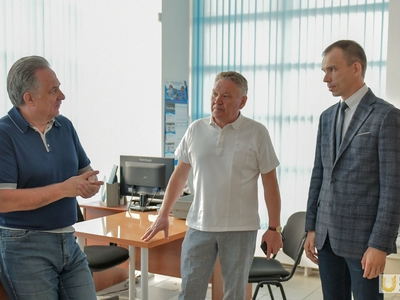 Виталий Мутко в Центре гребных видов спорта / Фото: Павел Железняк