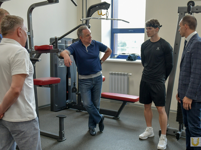 Виталий Мутко в Центре гребных видов спорта / Фото: Павел Железняк