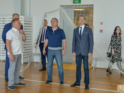 Виталий Мутко в Центре гребных видов спорта / Фото: Павел Железняк