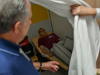 Виталий Мутко в Центре гребных видов спорта / Фото: Павел Железняк