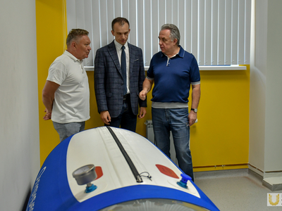 Виталий Мутко в Центре гребных видов спорта / Фото: Павел Железняк