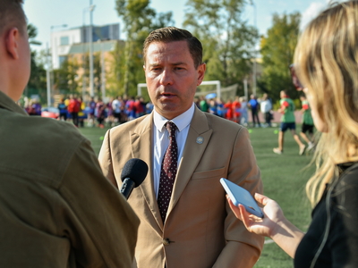 Открытие Школьной футбольной лиги РТ / Фото: Павел Железняк