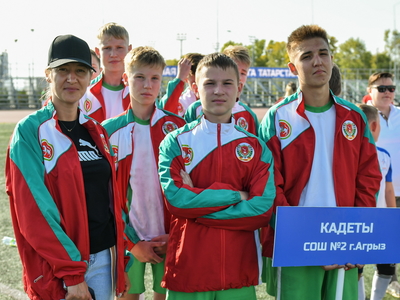 Открытие Школьной футбольной лиги РТ / Фото: Павел Железняк