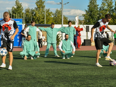 Открытие Школьной футбольной лиги РТ / Фото: Павел Железняк