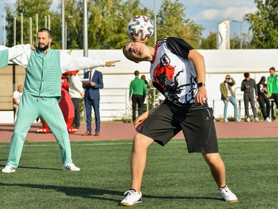 Открытие Школьной футбольной лиги РТ / Фото: Павел Железняк