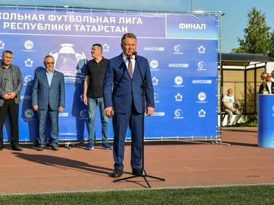 Открытие Школьной футбольной лиги РТ / Фото: Павел Железняк