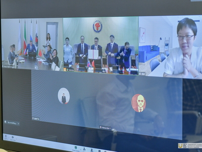 Подписание соглашения о сотрудничестве со спортивным вузом Китая / Фото: Павел Железняк