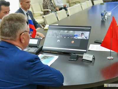 Подписание соглашения о сотрудничестве со спортивным вузом Китая / Фото: Павел Железняк