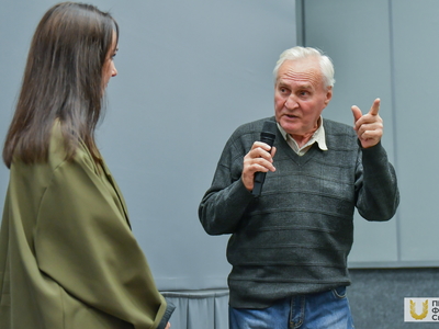 Показ фильма «Всё ещё молоды. 35/7». Встреча с главными героями Махмутом Шакировым и Владимиром Былкиным / Павел Железняк