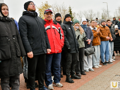 Поднятие флагов. Институт спорта / Павел Железняк